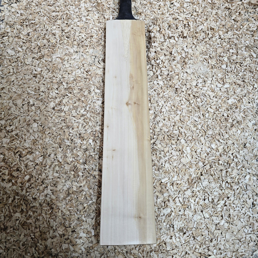 WDA Willow Performance Cricket Bat SH - 2lb 9oz (1185g), 6 grains, 35mm Edges, 27mm flat toe, 106mm width, Semi oval handle.