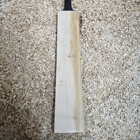WDA Willow Performance Cricket Bat SH - 2lb 9oz (1185g), 6 grains, 35mm Edges, 27mm flat toe, 106mm width, Semi oval handle.