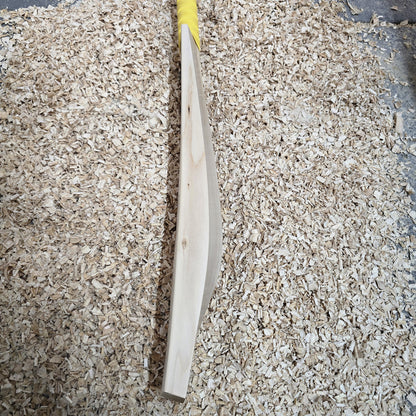 WDA Willow Toap Cricket Bat SH - 2lb 10oz (1202g), 11 Grains, 40mm Edges, 30mm Semi Round Toe, 106mm Width, Semi Oval Handle
