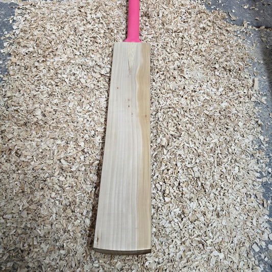 WDA Willow Performance Cricket Bat SH - 2lb 9oz (1175g), 10 grains, 39mm Edges, 25mm (semi round) toe, 105mm width, Semi oval handle.